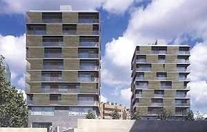 Figura 5 – Bach & Mora, Conjunto Residencial/ Comercial, Sarriá, Barcelona. Fonte: Monografias nº 75 - 76, Espanha, 1999, p. 135.