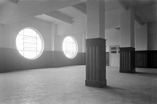 Estádio e complexo poliesportivo do Pacaembu, construção, São Paulo, anos 1940<br />Foto divulgação  [Acervo Casa da Imagem / livro <i>Museu do Futebol</i>]