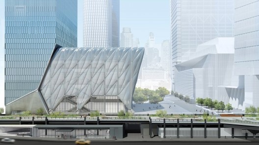 The Shed, de Diller Scofidio + Renfro, Nova York, 2019<br />Imagem divulgação  [website DS+R]
