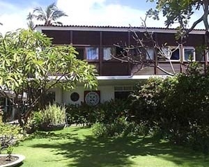 Residência na avenida principal da Praia do Cabo Branco (atual pousada Olho D´água), Arquiteto Gil Acácio Borsoi<br />Foto Lia Tavares 