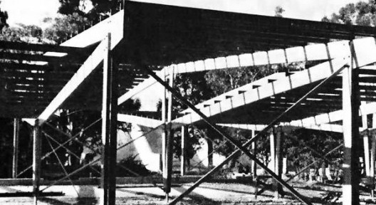 Laboratorio de construcción, Facultad de Arquitectura y Urbanismo, Universidad Nacional de Córdoba, Argentina<br />Foto divulgação  [Website FAU UNC]
