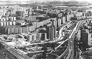 Distritos-dormitório nos anos 70. Berlim-Marzahn