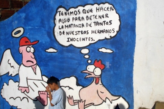 Grafitti demonstrando engajamento social<br />Foto Noemi Zein Teles 