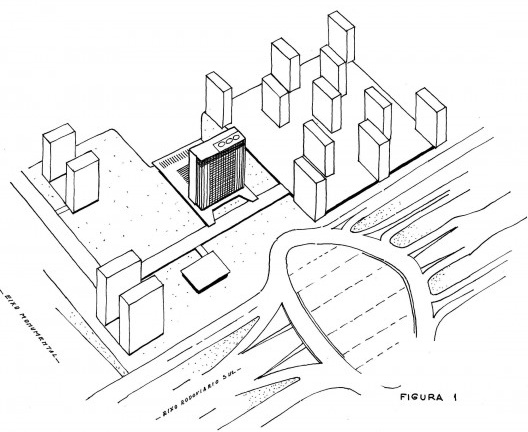 Sede I, perspectiva de Roza para o Sede I [Acervo da família de Garcia Roza]
