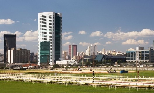 Edifício Eldorado Business Tower, projeto do escritório Aflalo & Gasperini Arquitetos<br />Foto Daniel Ducci 