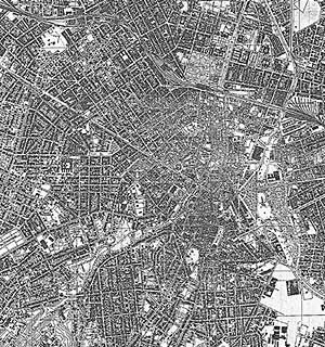 1.2. Expansão e compactação do tecido urbano em 30. Fonte: SARA Brasil, 1930