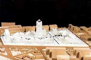 Concurso para La Isla, Barcelona. Projeto de Derek Walker