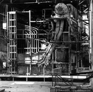 Ruínas industriais, Barra Funda, São Paulo<br />Foto Nelson Kon 