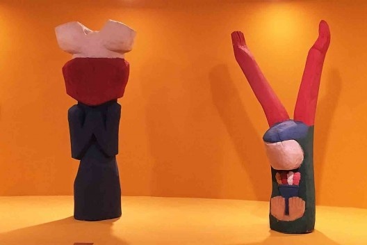 Exposição <i>Véio – a Imaginação da Madeira</i>, curadoria de Agnaldo Farias e Carlos Augusto Calil<br />Foto Abilio Guerra 