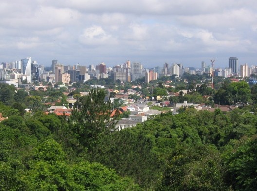 Vista de Curitiba<br />Foto Henribergius 