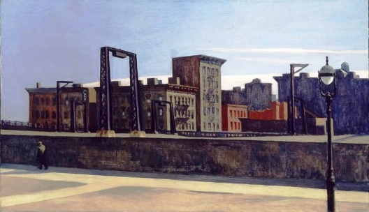 <i> Manhattan Bridge Loop </i>, Edward Hopper, 1928 [Addison Gallery of American Art]