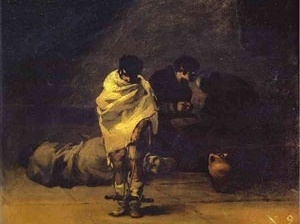 Loucos no manicômio. Franscisco de Goya y Lucientes. Museu do Monastério de Guadalupe