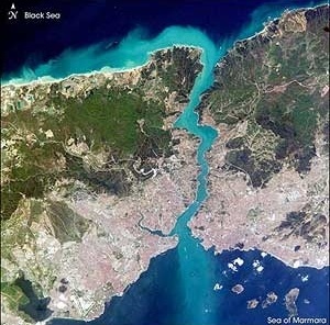 Vista aérea de Istambul