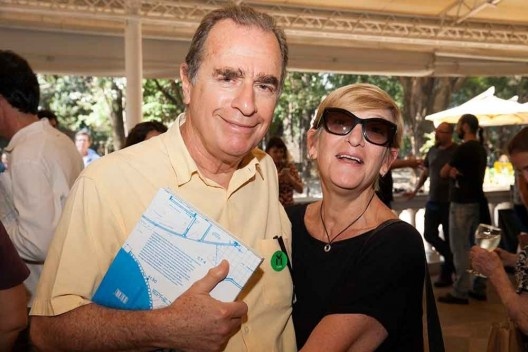 Nelson Brissac e Giselle Beiguelman<br />Foto Fabia Mercadante 