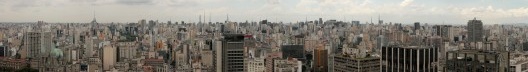Vista panorâmica da cidade de São Paulo<br />Foto Jonathan Olsson  [Wikimedia Commons]