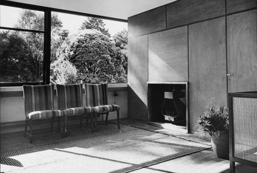 Vista interna de la casa [Revista Nuestra Arquitectura N8, agosto 1947]