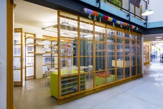 Wish School, São Paulo SP Brasil, 2016. Arquitetos Alexandre Gervásio, Erico Botteselli, Lucas Thomé e Pedro de Bona / Grupo Garoa Arquitetos Associados<br />Foto Pedro Napolitano Prata  [Acervo Grupo Garoa]
