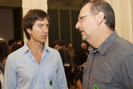 Jacopo Crivelli Visconti e Abilio Guerra<br />Foto Fabia Mercadante 