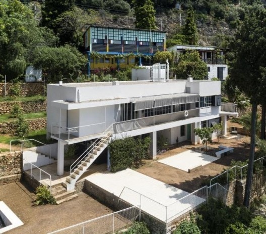Casa E1027, Cap Martin, Riviera francesa, arquiteta e designer Eileen Gray<br />Foto divulgação  [Images Gray Eileen Gray Architecture]