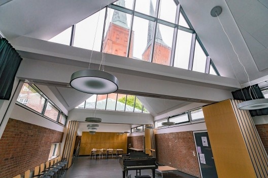 Dompastorat Lübeck, 1965, arquiteto Kuno Dannien<br />Foto Detlev Klockow / dk-graphics.de 