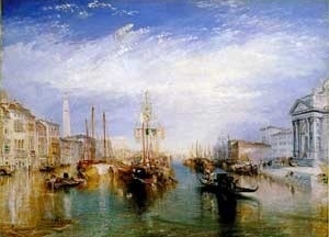 O grande canal de Veneza, 1835, William Turner
