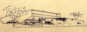 Residência Mário Taques Bittencourt, São Paulo, 1959. Arquitetos Vilanova Artigas e Carlos Cascaldi [Vilanova Artigas. São Paulo, coleção Arquitetos Brasileiros, Instituto Lina Bo e P. M. Bar]