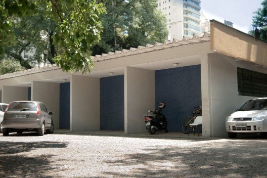 Edifício do CAPS Itaim Bibi (Centro de Atenção Psicosocial) da PMSP<br />Foto Rodrigo Fernando Garcia 