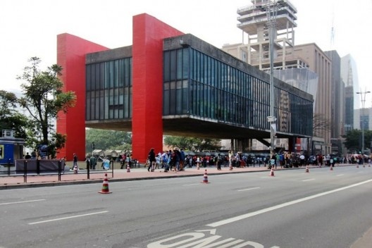 Masp, São Paulo. Arquiteta Lina Bo Bardi<br />Foto Bruno Dias 