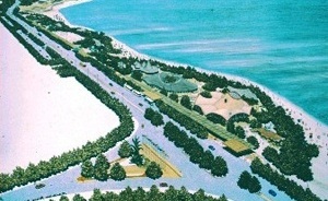 Parque Urbanização de Ponta Negra, Manaus, 1992, Arquiteto Severiano Porto