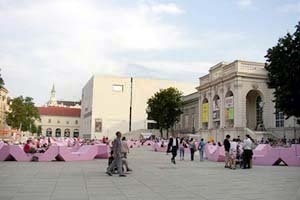 Museumsquartier, Ortner & Ortner, Viena, 1994-2002