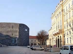 Museumsquartier, Ortner & Ortner, Viena, 1994-2002