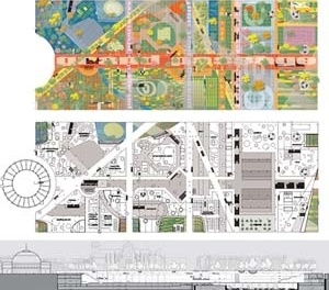 Concurso para reurbanização de Le Halles, Paris. Projeto de MVRDV / Winy Maas [Projet Les Halles]