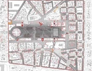Concurso para reurbanização de Le Halles, Paris. Projeto de MVRDV / Winy Maas
 [Projet Les Halles]