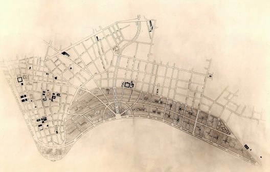 Projeto Praia de Belas, Edvaldo Pereira Paiva e L. Ubatuba de Faria, 1936 [Acervo MooMAA]