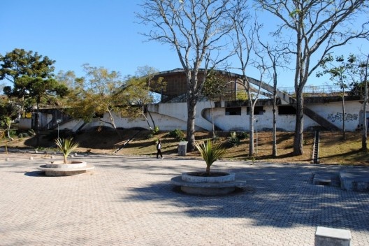 Clube, Diamantina, MG. Projeto de Oscar Niemeyer, 1950<br />Foto Floriano Marcondes Machado, julho 2011 