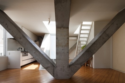 Primera planta. Vista interior<br />Foto Hiroshi Ueda 