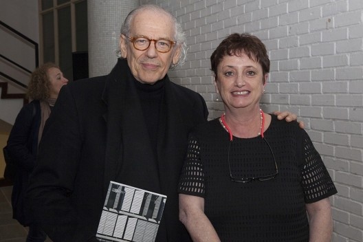 Roberto Loeb e Helena Ayoub, festa de lançamento do livro “Abrahão Sanovicz, arquiteto”, IAB/SP, 22 ago. 2017<br />Foto Fabia Mercadante 