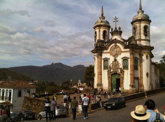 Igreja de São Francisco, Ouro Preto MG<br />Foto Abilio Guerra 
