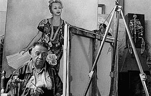 Diego de Rivera pintado <br />Foto Nacho López  [Arquivo Cedodal]
