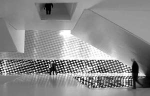Panorama Emergente Ibero-Americano. Jovem arquitetura. Série Imaginados. Concurso del Museo del Cine Mexicano, Arquitectos Luis Aldrete Naranjo, Álvaro Moragrega e Rodrigo Saborio del Villar, México [http://www.bienaliberoamericanadearquitectura.org/panorama/pei.html]