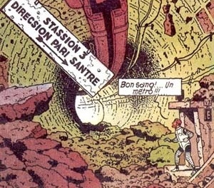 MOEBIUS (desenho/texto). L´Homme est’il bon?, 1979. Humanóides Associés
