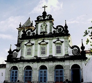 Igreja franciscana de Cairu<br />Foto do autor 