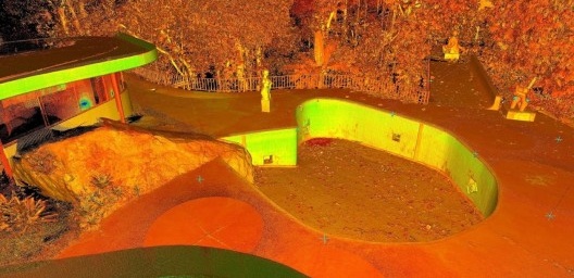 Casa das Canoas, digitalização 3D<br />DIAPReM / Università di Ferrara 
