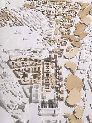 Desenho urbano para Stuttgart, arquiteto Von Gerkan Marg