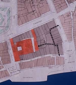 Localização. <br />Desenho de N.J. Tasso de Sousa 