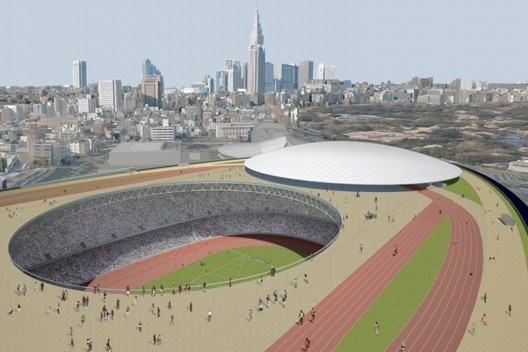 New National Stadium in Tokyo