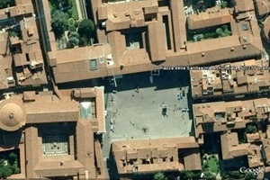 Fig. 10 - Piazza da Santissima Annunziata, Florençaa. Dezembro de 2008 [Google Earth]