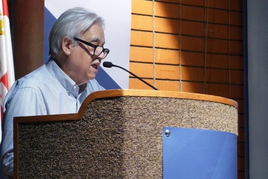 Carlos Eduardo Dias Comas apresenta exposição <i>Latin America in Construction 1955-1980</i>, Encontro Núcleo Docomomo-SP 2015<br />Foto André Marques 