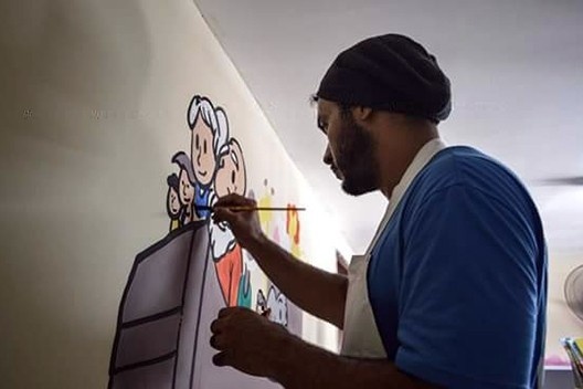 Escola Municipal Eudo José Alves, limpeza e melhoria nas instalações, Natal RN<br />Foto Thiago Roque  [Acervo Igreja Assembleia de Deus Vitória em Cristo/Projeto Josué]