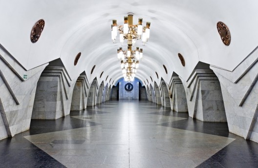 Estação de metrô Pushkinska, Carcovia, Ucrânia<br />Foto divulgação 